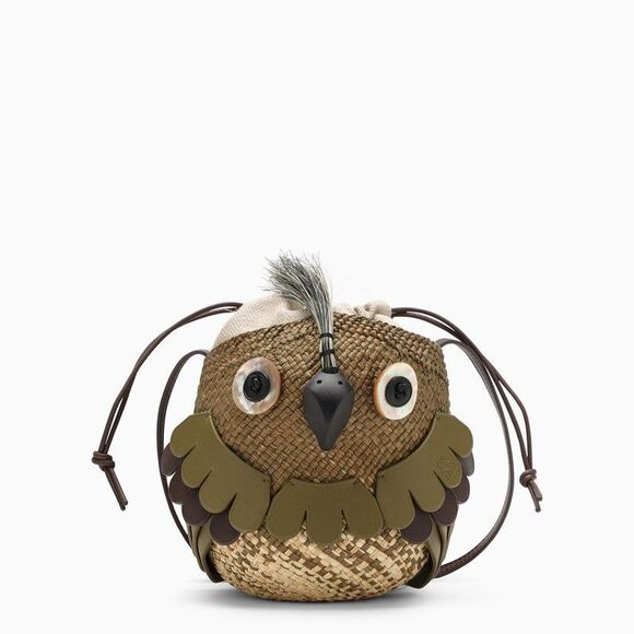 【LOEWE】 Bird Mini raffia crossbody bag Bird Mini raffia crossbody bag in pink - Loewe | Mytheresa